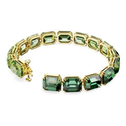 Millenia Bracelet, Octagon Cut, Color Gradient, Green, Gold-Tone Plated 5671258 | Swarovski -SWAROVSKI shop 0282689b 2fd0 5f46 9687 5e262df51bf0 37352.1692756938