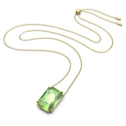 Swarovski Millenia Pendant Octagon Cut, Green, Gold-Tone Plated 5619491 -SWAROVSKI shop 0732f57f d0e8 5c97 b317 2c8b5d5768b3 53774.1651252950