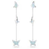 Lilia Drop Earrings, Butterfly, Blue, Rhodium Plated 5662182 | Swarovski -SWAROVSKI shop 14d5117b d565 55d8 9ca4 d91213eba7ea 77990.1675200405