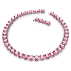 Swarovski Millenia Necklace, Octagon Cut, Pink, Rhodium Plated 5608807 -SWAROVSKI shop 1bdb7318 7de0 5071 b445 1a55658154c3 34722.1649913370