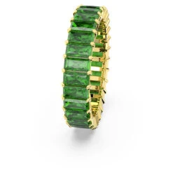 Matrix Ring, Baguette Cut, Green, Gold-Tone Plated 5648909 (Size 55/M/7) | Swarovski 12 Matrix Ring, Baguette Cut, Green, Gold-Tone Plated 5648909 (Size 55/M/7) | Swarovski -SWAROVSKI shop 203f060b 906e 5777 9a9e 2834cdaa14c4 32805.1681435094