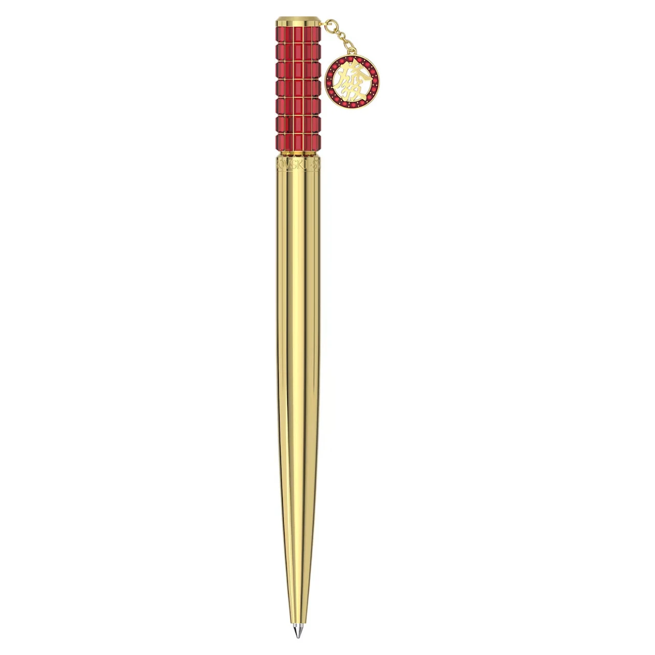 Swarovski Alea Fat Choi Ballpoint Pen, Red, Gold-Tone Plated 5653396 4 Swarovski Alea Fat Choi Ballpoint Pen, Red, Gold-Tone Plated 5653396 - Image 2