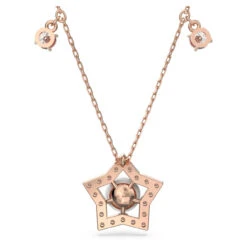 Swarovski Stella Necklace, Mixed Round Cuts, Star, White, Rose Gold-Tone Plated 5645382 -SWAROVSKI shop 25271297 5aaa 5f99 bfb6 ca094e463592 90093.1664507167