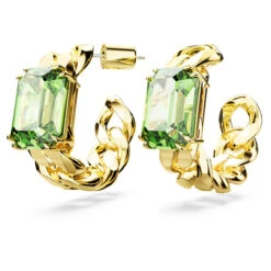 Millenia Hoop Earrings, Octagon Cut, Green, Gold-Tone Plated 5671253 | Swarovski 9 Millenia Hoop Earrings, Octagon Cut, Green, Gold-Tone Plated 5671253 | Swarovski -SWAROVSKI shop 2aa4e14b 865b 5219 ac05 8ed18399e5b7 39718.1692519955