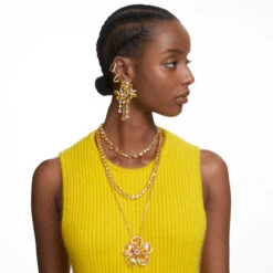 Gema Necklace, Mixed Cuts, Yellow, Gold-Tone Plated 5652800 | Swarovski -SWAROVSKI shop 37f8e6fc 7534 5717 bc0c 9c15313e4a8c 04152.1681330115