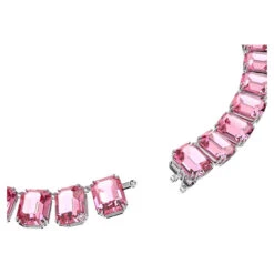 Swarovski Millenia Necklace, Octagon Cut, Pink, Rhodium Plated 5608807 -SWAROVSKI shop 3c60e91e fb8c 5d77 a9b3 d004456de544 49364.1649913370