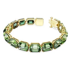 Millenia Bracelet, Octagon Cut, Color Gradient, Green, Gold-Tone Plated 5671258 | Swarovski -SWAROVSKI shop 3fc17e99 d8c9 5404 abfc 0019c6f25b8a 89365.1692756938
