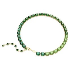 Millenia Necklace, Octagon Cut, Color Gradient, Green, Gold-Tone Plated 5671257 | Swarovski -SWAROVSKI shop 4438316c acbf 5c84 b53b ef6b17a5fb0b 85841.1692758408