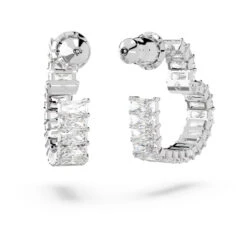 Matrix Hoop Earrings Heart, Small, White, Rhodium Plated 5653170 | Swarovski 11 Matrix Hoop Earrings Heart, Small, White, Rhodium Plated 5653170 | Swarovski -SWAROVSKI shop 51605639 2cf3 5d43 8dde 13ec7f63bd1b 53234.1672912533