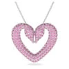 Swarovski Una Pendant, Heart, Medium, Pink, Rhodium Plated 5631931 -SWAROVSKI shop 63eabb07 6204 571c 810d 5f17a9ea0f22 42976.1645227244