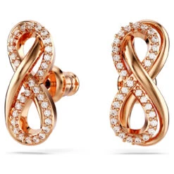 Hyperbola Stud Earrings, Infinity, White, Rose Gold-Tone Plated 5684085 | Swarovski -SWAROVSKI shop 67490c44 9f56 5fd4 bebd cf7f2b194d3e 59382.1704586231