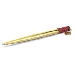 Swarovski Alea Fat Choi Ballpoint Pen, Red, Gold-Tone Plated 5653396