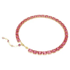 Millenia Necklace, Octagon Cut, Pink, Gold-Tone Plated 5683429 | Swarovski -SWAROVSKI shop 74c18cf4 8a53 572d b1a9 f6c69148c772 66371.1705369357
