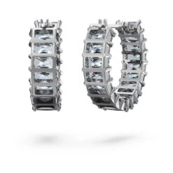 Matrix Hoop Earrings, Baguette Cut, Gray, Ruthenium Plated 5658650 | Swarovski 12 Matrix Hoop Earrings, Baguette Cut, Gray, Ruthenium Plated 5658650 | Swarovski -SWAROVSKI shop 76e5b022 5605 589d a7e2 01e902bc2c29 54090.1680502535