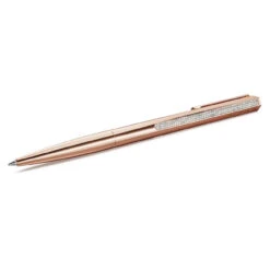 Crystal Shimmer Ballpoint Pen Rose Gold-Tone Finish 5678182 | Swarovski