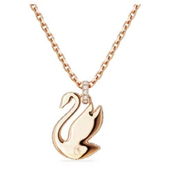 Swarovski Iconic Swan Pendant, Swan, Medium, Pink, Rose Gold-Tone Plated 5647552 -SWAROVSKI shop 894c6900 f8c2 5d3f a9ad e53821ac60b7 49614.1673499980