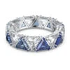Swarovski Ortyx Cocktail Ring, Triangle Cut, Blue, Rhodium Plated 5608528 (Size 7/M/55) -SWAROVSKI shop 8cb7acda 3594 5025 b216 0016a0013133 66690.1653691815