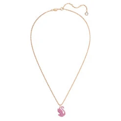 Swarovski Iconic Swan Pendant, Swan, Medium, Pink, Rose Gold-Tone Plated 5647552 -SWAROVSKI shop a6f2f590 205f 5b97 9579 82d1bc9f8a73 34127.1673499980
