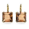 Millenia Drop Earrings Square Cut, Brown, Gold-Tone Plated 5619494 | Swarovski -SWAROVSKI shop aa9e0b83 2034 5802 8870 f302cd789674 67323.1649912572
