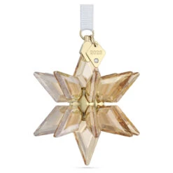 Annual Edition Festive 3D Ornament 2023, Gold Tone, 5653577 | Swarovski