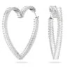 Swarovski Matrix Hoop Earrings, Heart, Large, White, Rhodium Plated 5647591 -SWAROVSKI shop b30b3f5c 7eb5 5ea8 be79 630ba7e9ce1b 03993.1673406565