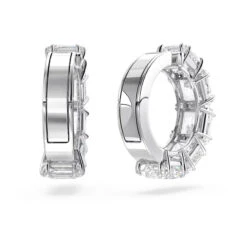 Millenia Clip Earrings, Square Cut, White, Rhodium Plated 5654557 | Swarovski -SWAROVSKI shop c1098b83 a83d 51ed a6c1 4b699bbfa8f1 52510.1675222521