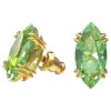 Gema Stud Earrings, Green, Gold-Tone Plated 5614453 | Swarovski -SWAROVSKI shop c11022fa ba25 5870 915a abac39302e91 60910.1632436512