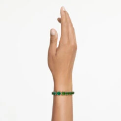 Millenia Bracelet, Octagon Cut, Color Gradient, Green, Gold-Tone Plated 5671258 | Swarovski -SWAROVSKI shop d004f699 2f3f 547e 85a9 eff3688d509d 55318.1692756938
