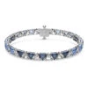 Swarovski Ortyx Bracelet Triangle Cut, Blue, Rhodium Plated 5614925 -SWAROVSKI shop d65f84cc 5067 5c22 90a6 1672111f93ca 95754.1654195646