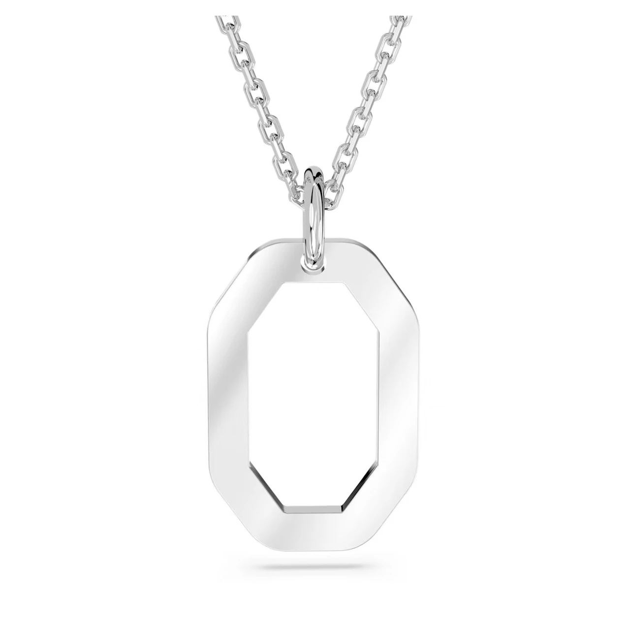 Swarovski Dextera Pendant Octagon Shape, White, Rhodium Plated 5642388 6 Swarovski Dextera Pendant Octagon Shape, White, Rhodium Plated 5642388 - Image 4