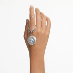 Lucent Key Ring, Round Cut, White, Rhodium Plated 5669119 | Swarovski -SWAROVSKI shop e2e8d730 15ef 521a 86d5 9d16e24d2d76 55533.1696825125