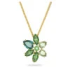 Gema Pendant, Mixed Cuts, Flower, Green, Gold-Tone Plated 5658399 | Swarovski -SWAROVSKI shop eb5b5c4a 95d4 535f 8e77 0275a1525448 44465.1681276717
