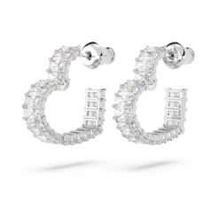 Matrix Hoop Earrings Heart, Small, White, Rhodium Plated 5653170 | Swarovski 10 Matrix Hoop Earrings Heart, Small, White, Rhodium Plated 5653170 | Swarovski -SWAROVSKI shop f7d3679e 1c1f 537a 9042 114b784c4208 85044.1672912533